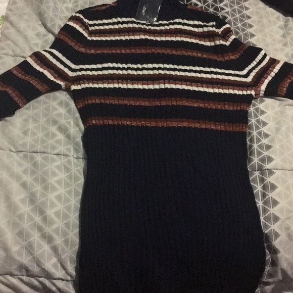 Style & Co. Sweaters - Navy blue stripe sweater